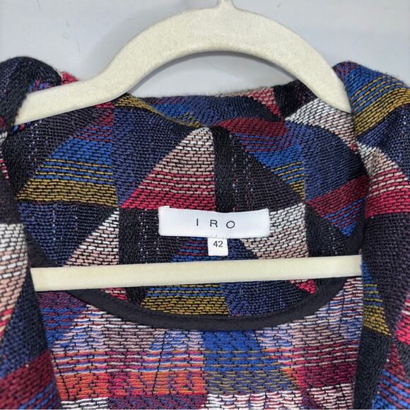 IRO Malhi Frayed Boucle Jacquard Jacket - Picture 6 of 9